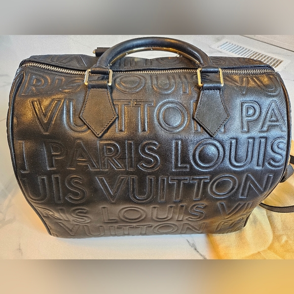 Gorgeous Authentic Rare Louis Vuitton Paris Speedy 30 Runway Cube - Picture 11 of 16